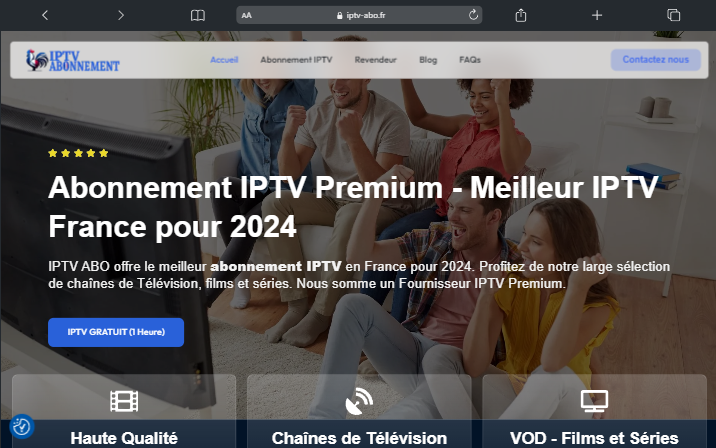 Macbook Air iptv abo.fr